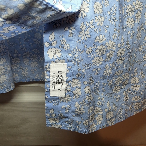 J. Crew Slim-fit Shirt Liberty Capel Floral Button Down Women S - Picture 7 of 10